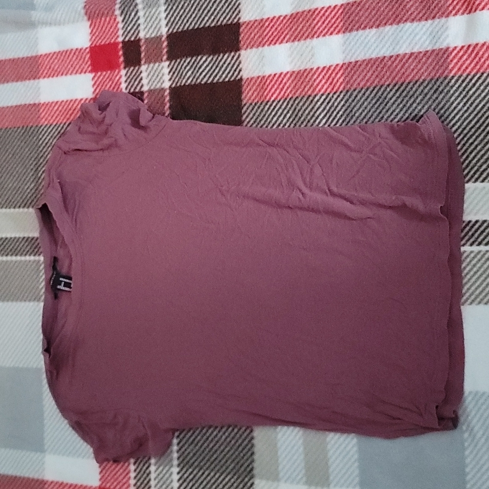 Burgundy T-shirt